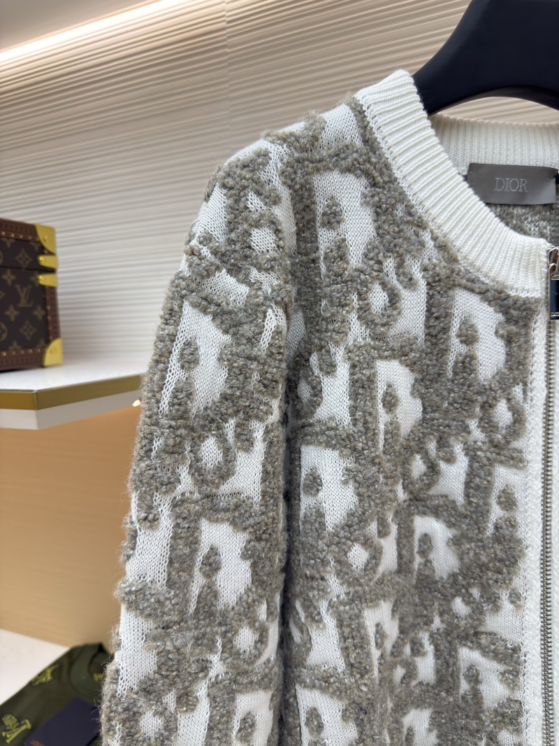 Dior Oblique Jacquard Knit Cardigan 3