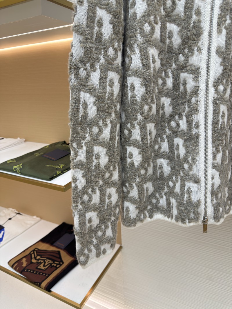 Dior Oblique Jacquard Knit Cardigan 5