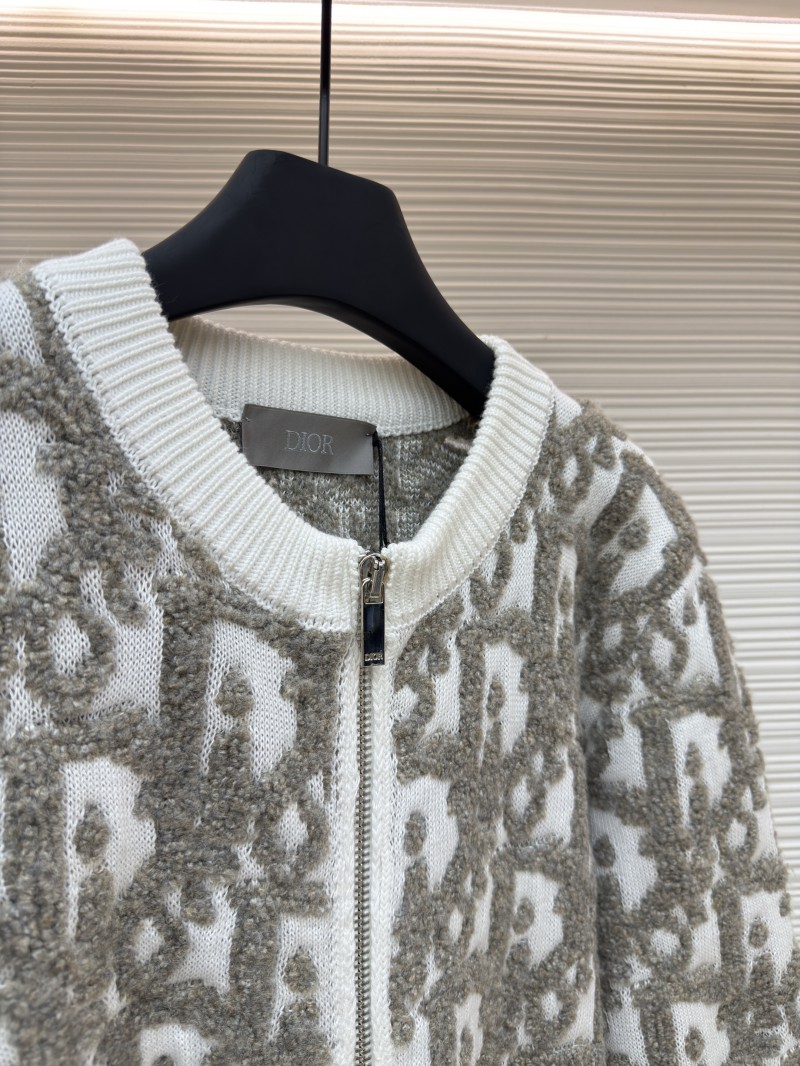 Dior Oblique Jacquard Knit Cardigan 7
