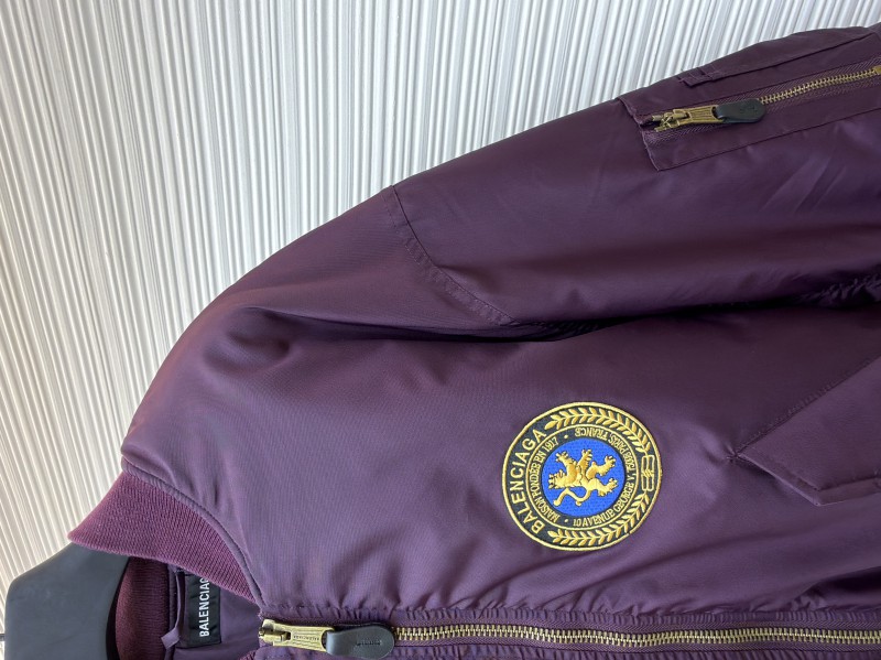 Balenciaga Patchwork Pilot Jacket 1 4