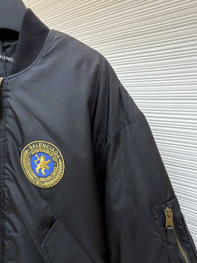 Balenciaga Patchwork Pilot Jacket 2 4