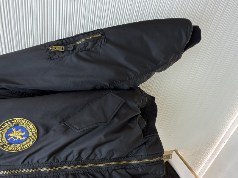 Balenciaga Patchwork Pilot Jacket 2 6