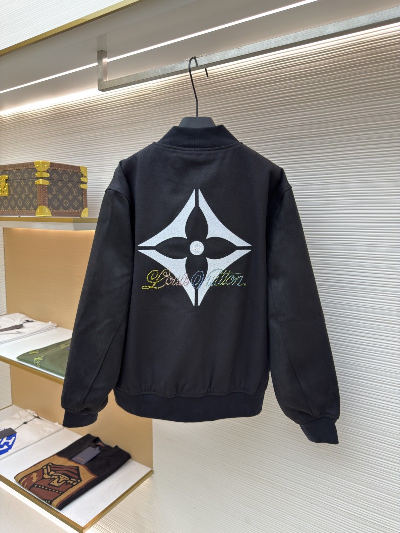 LV Wool Color Diamond Embroidered Jacket 1