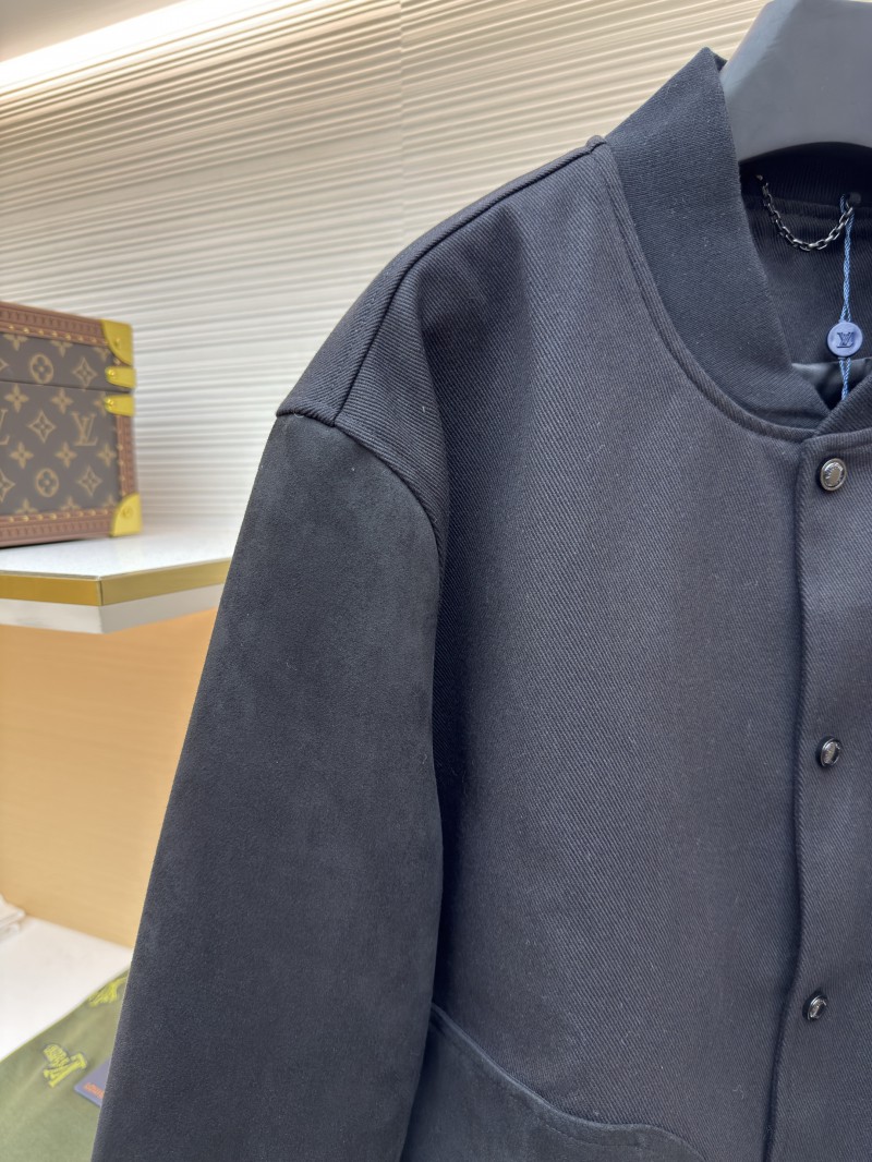LV Wool Color Diamond Embroidered Jacket 3