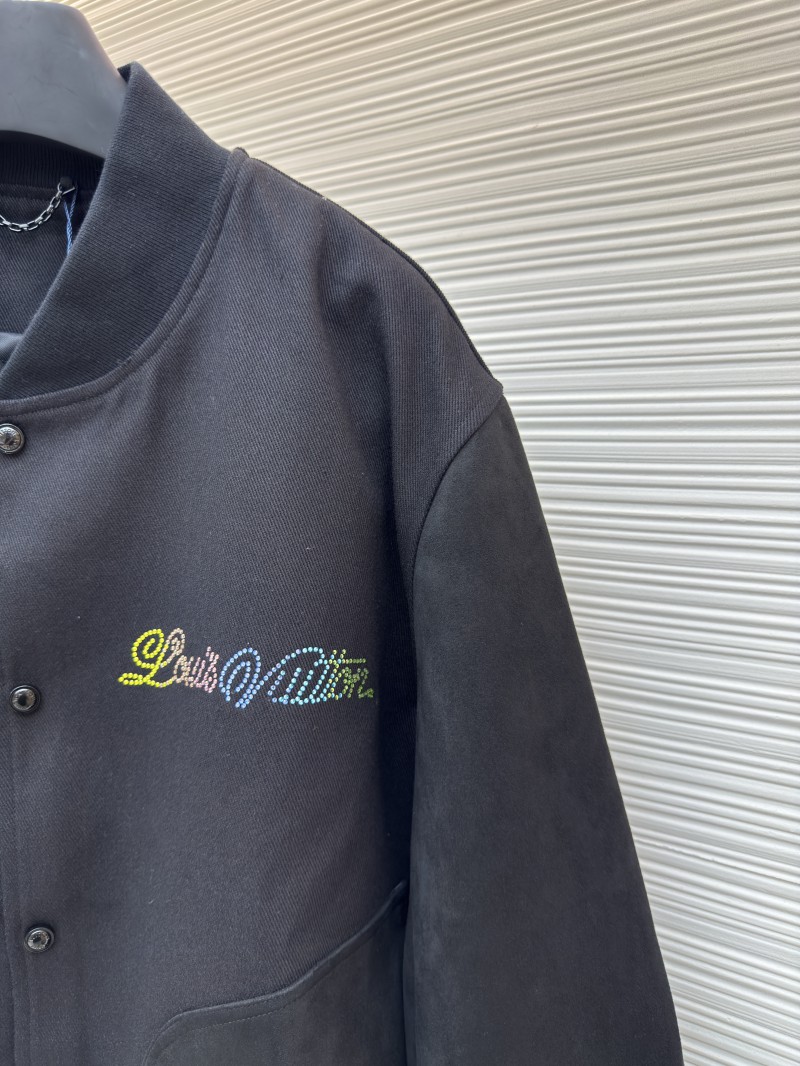 LV Wool Color Diamond Embroidered Jacket 4