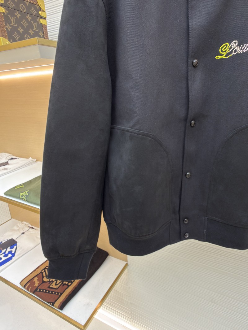 LV Wool Color Diamond Embroidered Jacket 5