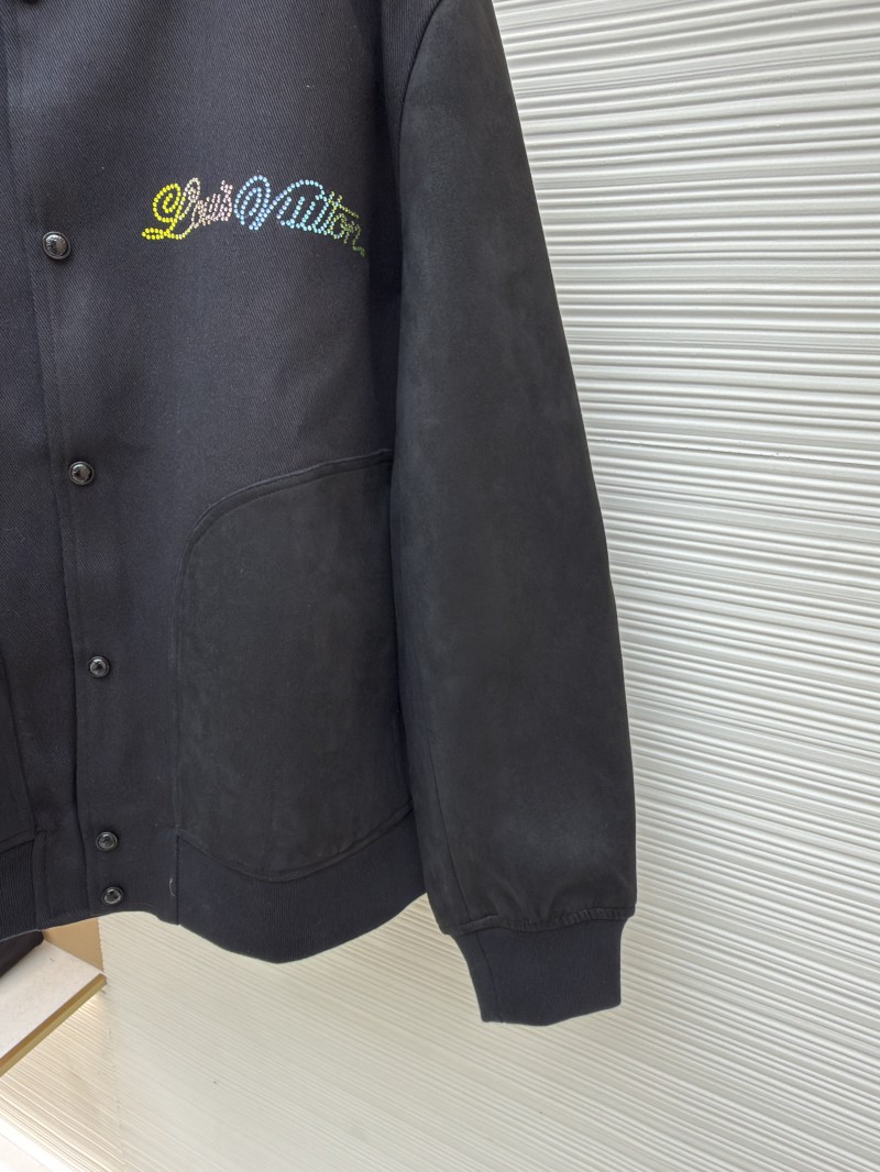 LV Wool Color Diamond Embroidered Jacket 6