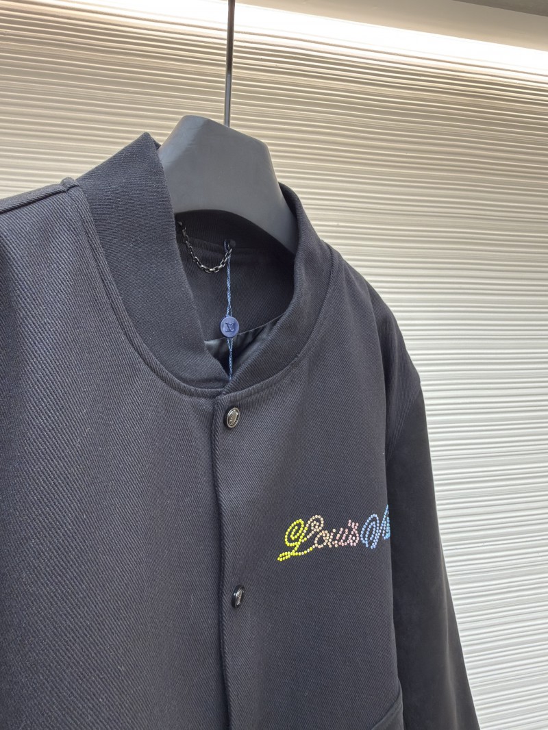 LV Wool Color Diamond Embroidered Jacket 7