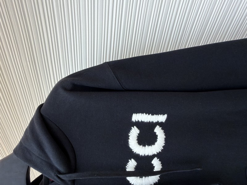 Gucci Logo Letter Print Hooded Long-Sleeve Sweatshirt 4