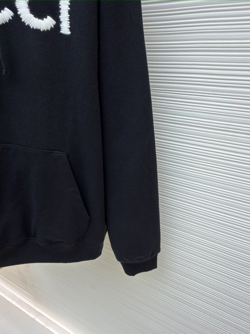 Gucci Logo Letter Print Hooded Long-Sleeve Sweatshirt 6