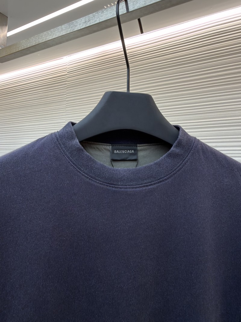 Balenciaga Reversible Double-Layer Crew Neck Short Sleeve 4