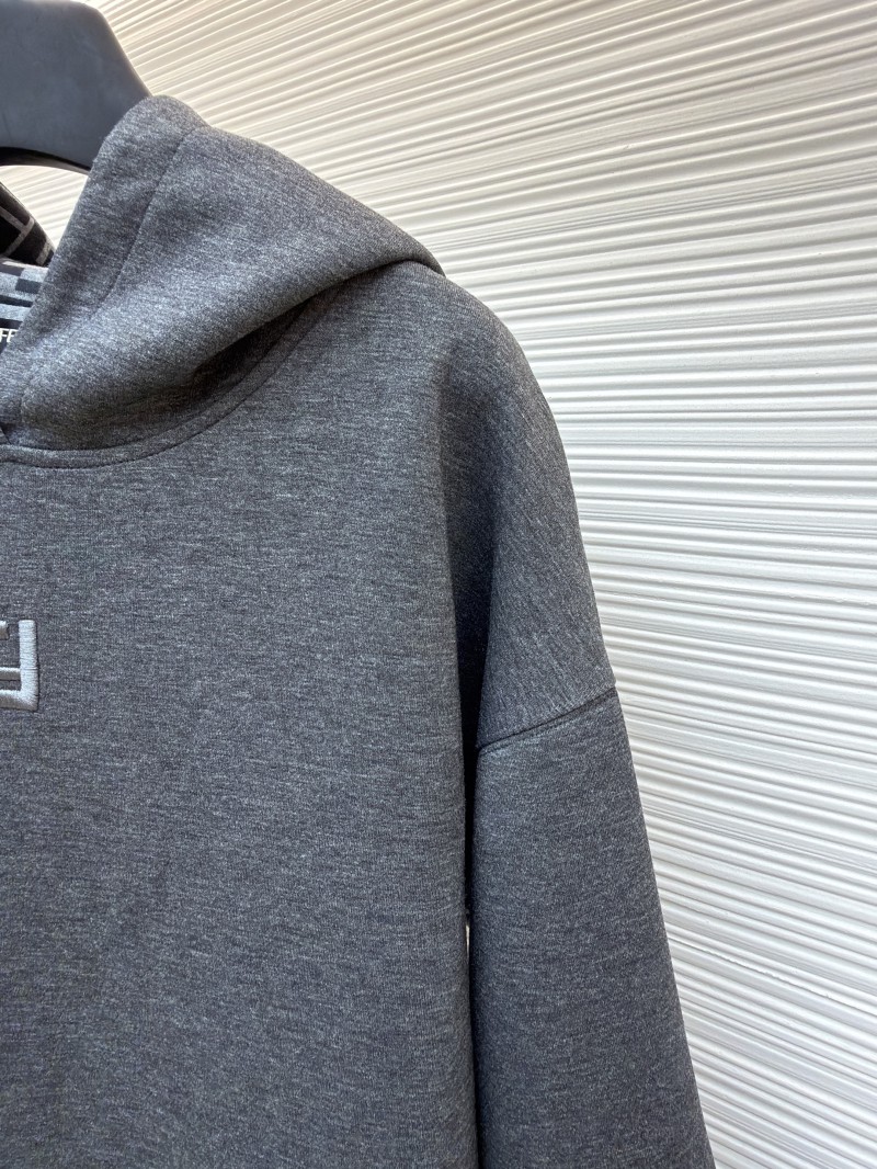 Fendi Lined FF Hooded Sweatshirt 2 4