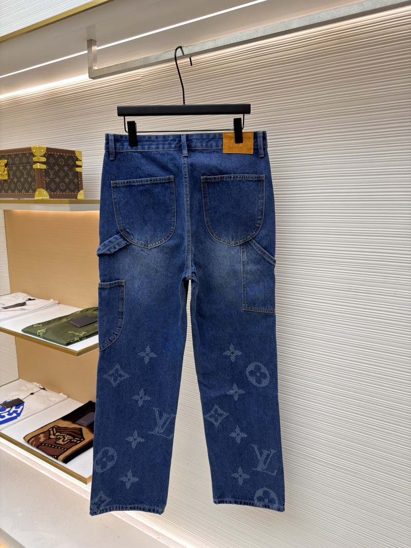 LV Side-Pocket Design Denim 1