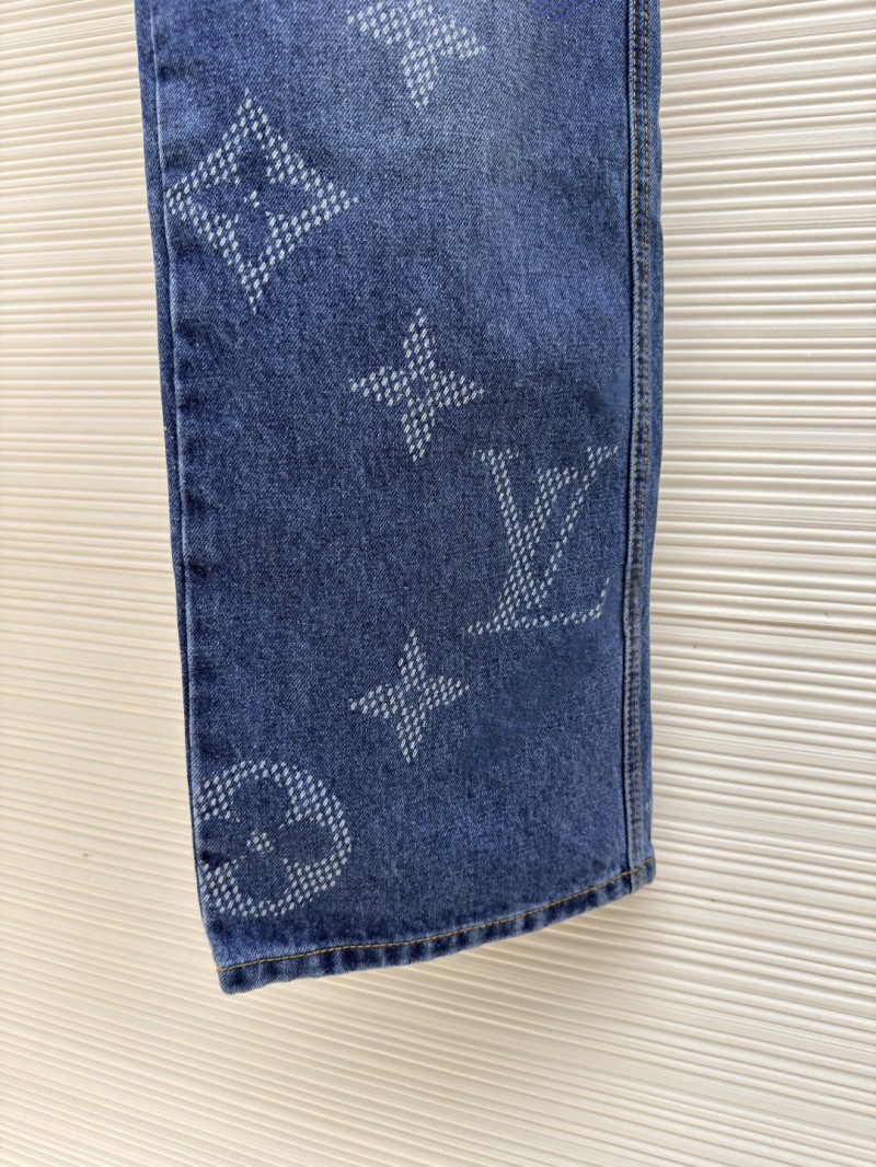 LV Side-Pocket Design Denim 6