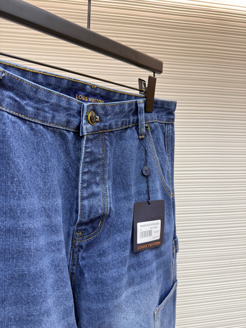 LV Side-Pocket Design Denim 7