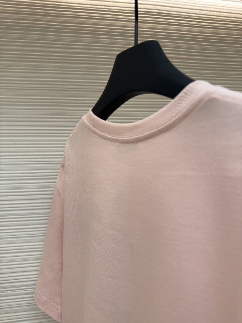 Dior CD Letter Embroidered Crew Neck Short Sleeve 1 8