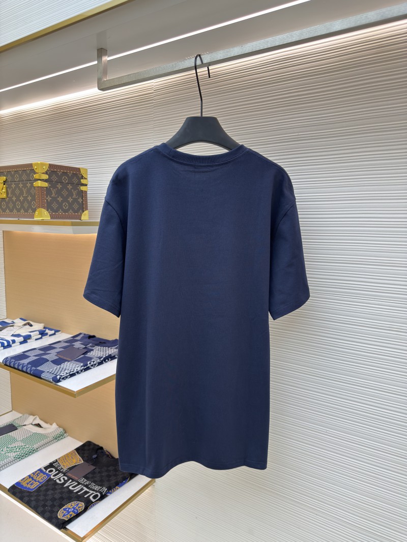 Dior CD Letter Embroidered Crew Neck Short Sleeve 3 1