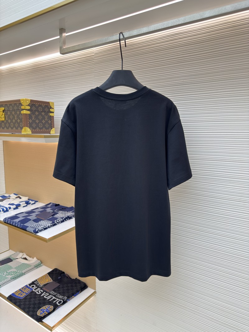 Dior CD Letter Embroidered Crew Neck Short Sleeve 5 1