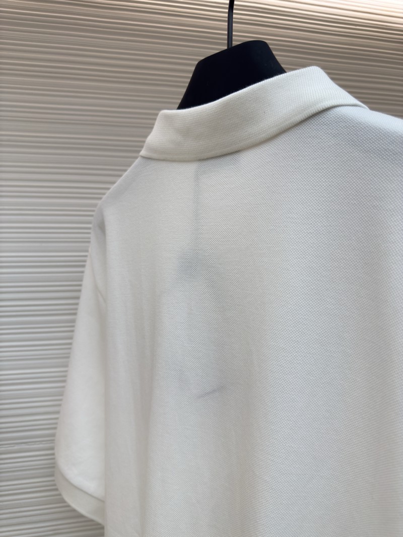 Dior CD Letter Embroidered Polo Shirt 2 8