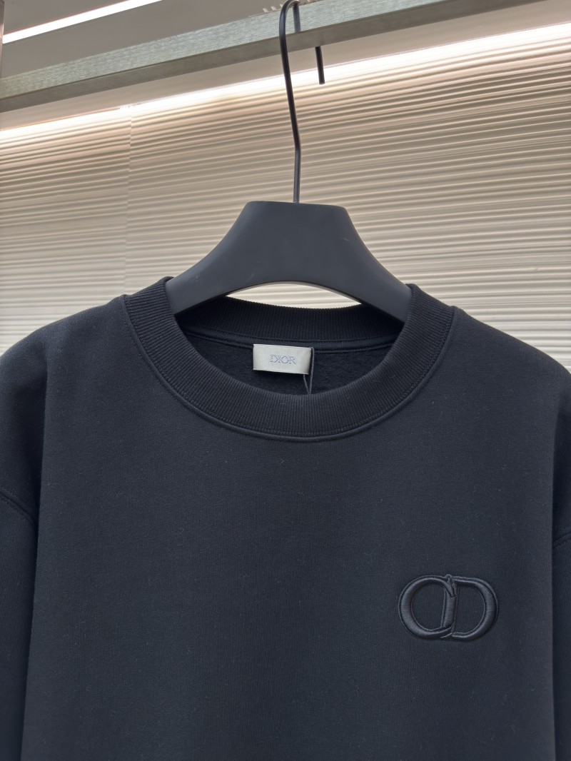 Dior Logo Embroidered Long-Sleeve Sweatshirt 2 2