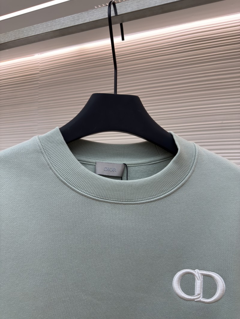 Dior Logo Embroidered Long-Sleeve Sweatshirt 3 2
