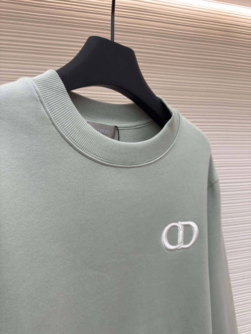 Dior Logo Embroidered Long-Sleeve Sweatshirt 3 7