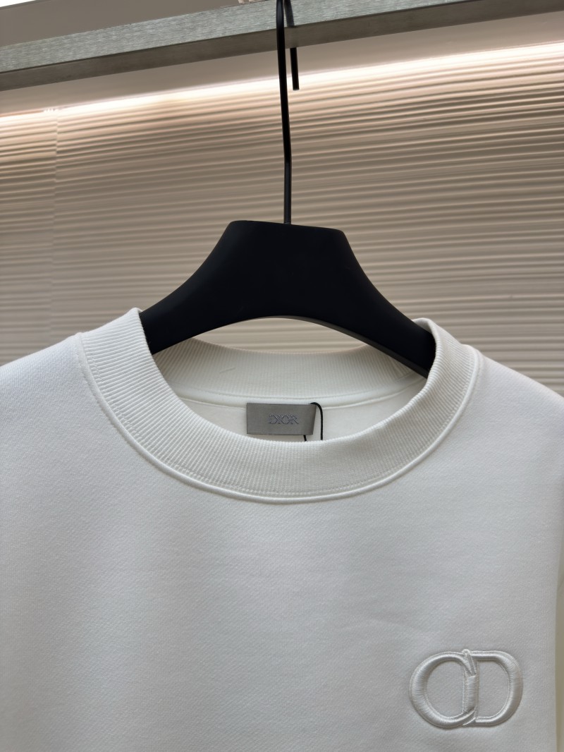 Dior Logo Embroidered Long-Sleeve Sweatshirt 4 2