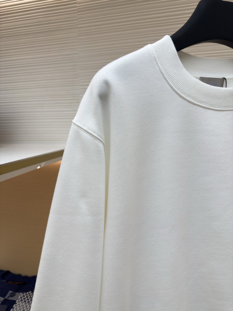 Dior Logo Embroidered Long-Sleeve Sweatshirt 4 3