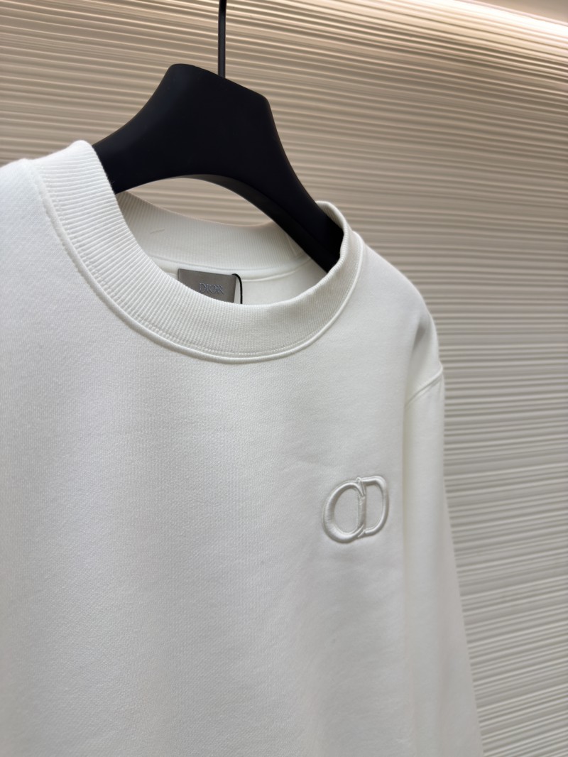 Dior Logo Embroidered Long-Sleeve Sweatshirt 4 7