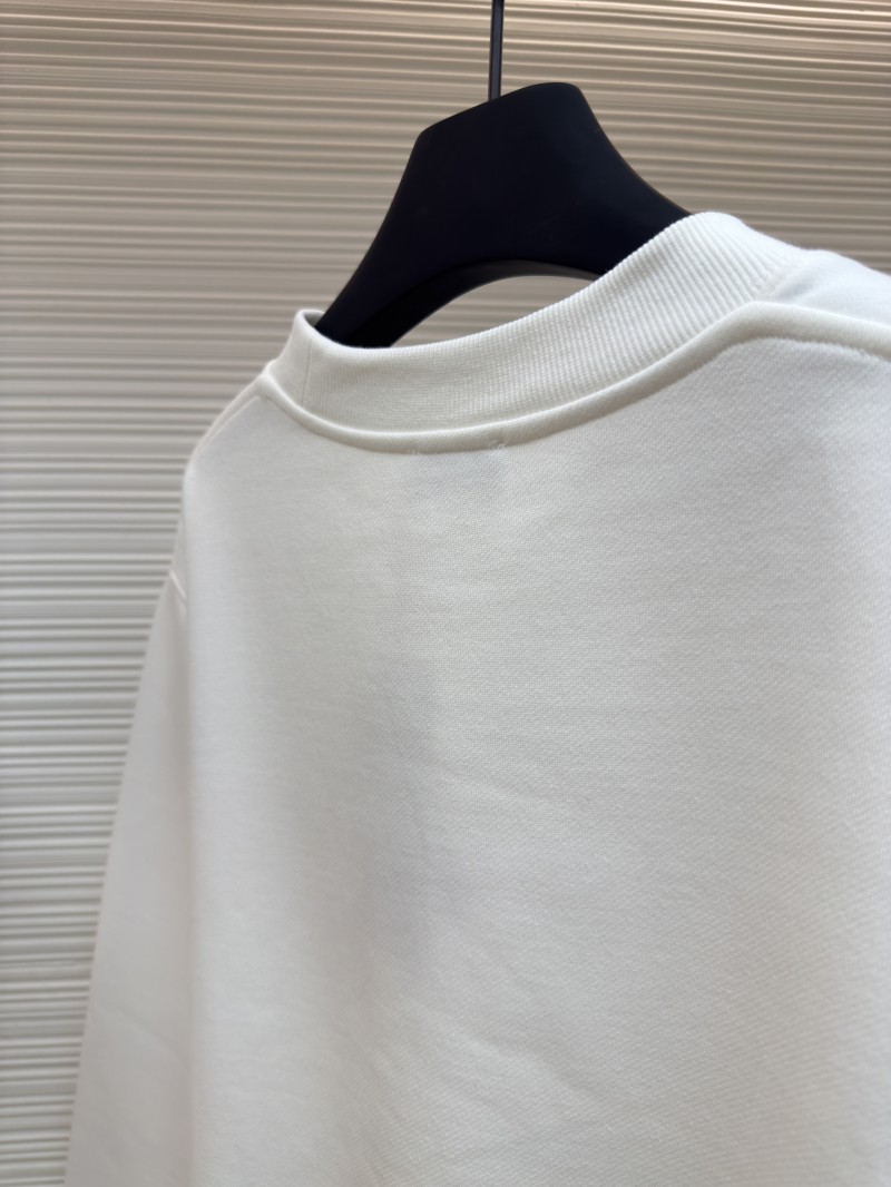 Dior Logo Embroidered Long-Sleeve Sweatshirt 4 8