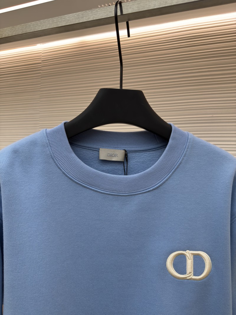 Dior Logo Embroidered Long-Sleeve Sweatshirt 5 2