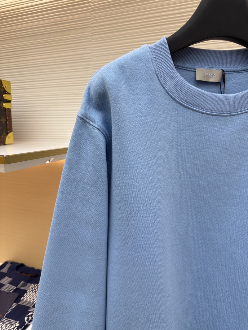 Dior Logo Embroidered Long-Sleeve Sweatshirt 5 3