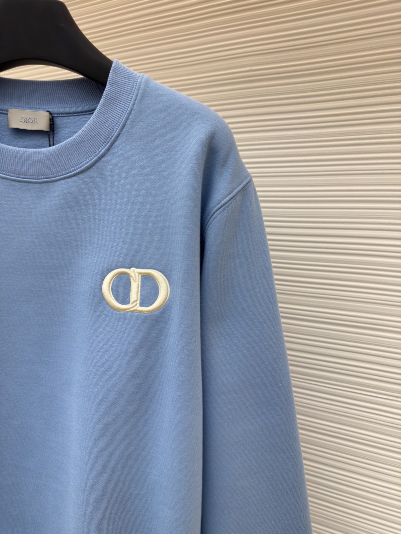 Dior Logo Embroidered Long-Sleeve Sweatshirt 5 4
