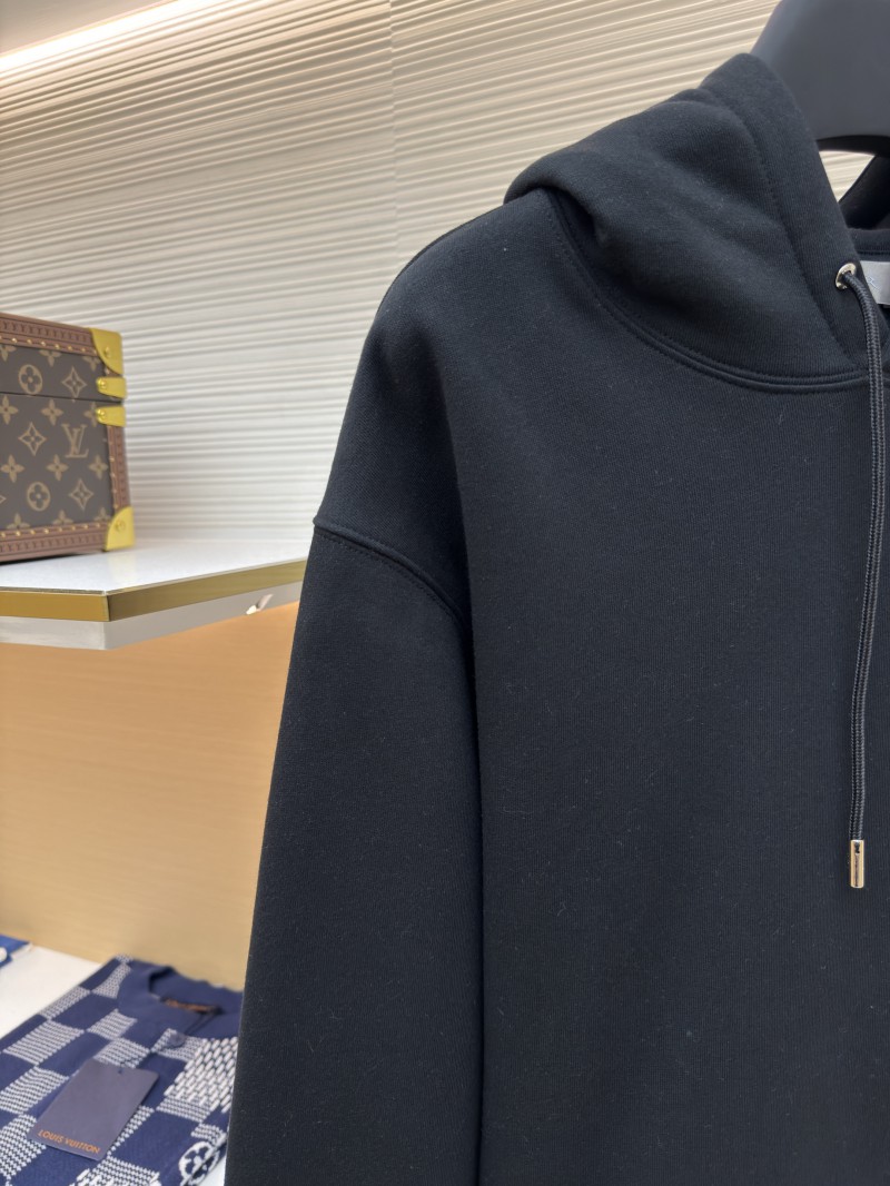 Dior Logo Embroidered Long-Sleeve Hoodie 1 3