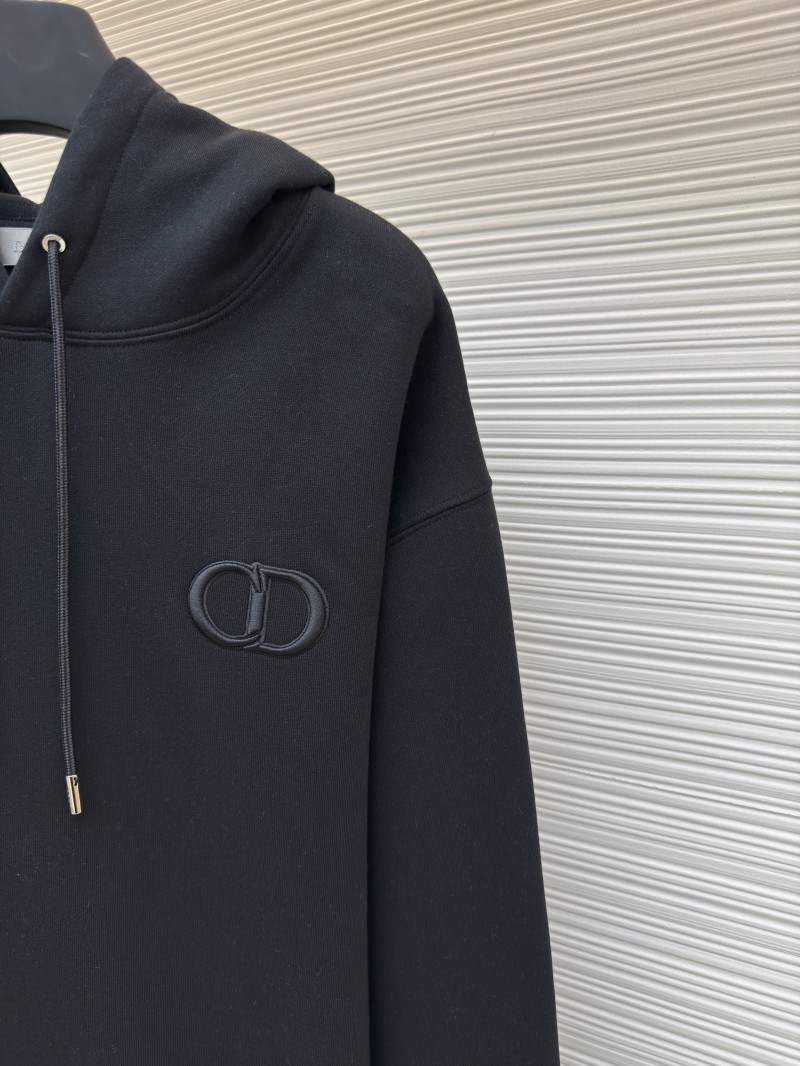 Dior Logo Embroidered Long-Sleeve Hoodie 1 4