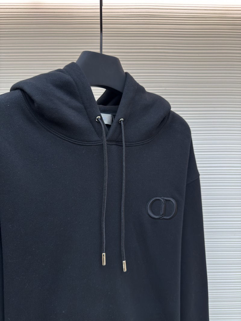 Dior Logo Embroidered Long-Sleeve Hoodie 1 7