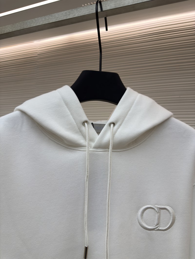 Dior Logo Embroidered Long-Sleeve Hoodie 2 2