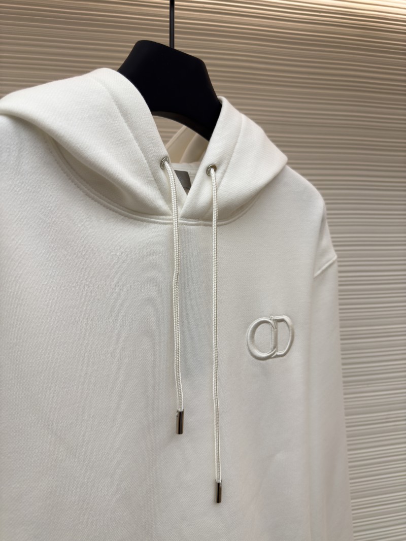 Dior Logo Embroidered Long-Sleeve Hoodie 2 7