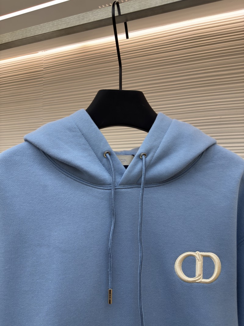 Dior Logo Embroidered Long-Sleeve Hoodie 4 2