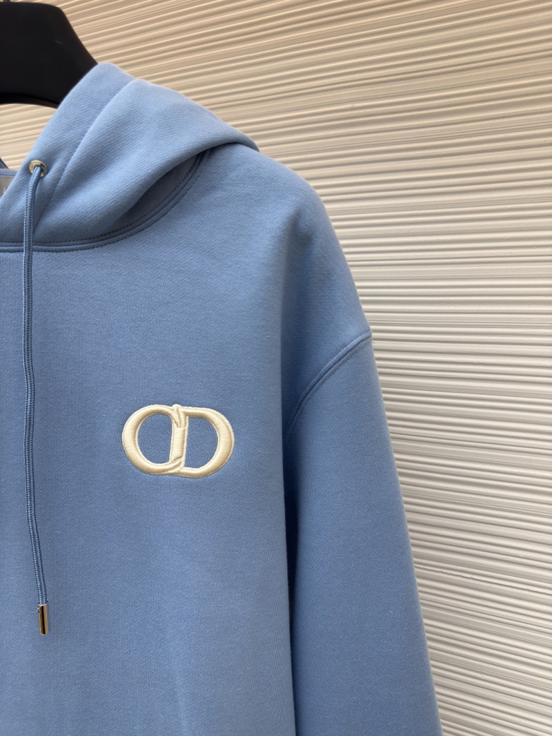 Dior Logo Embroidered Long-Sleeve Hoodie 4 4