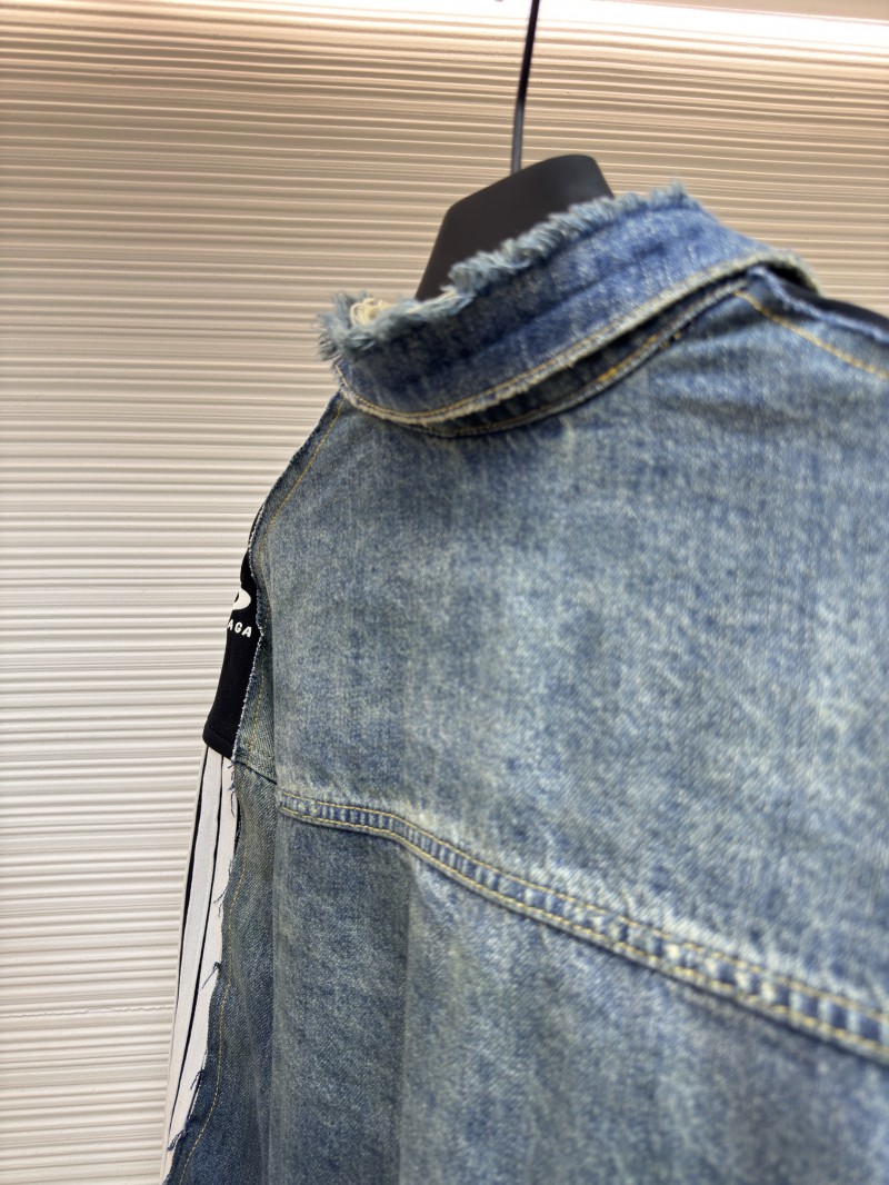 Balenciaga CUT-UP Denim Jacket 8