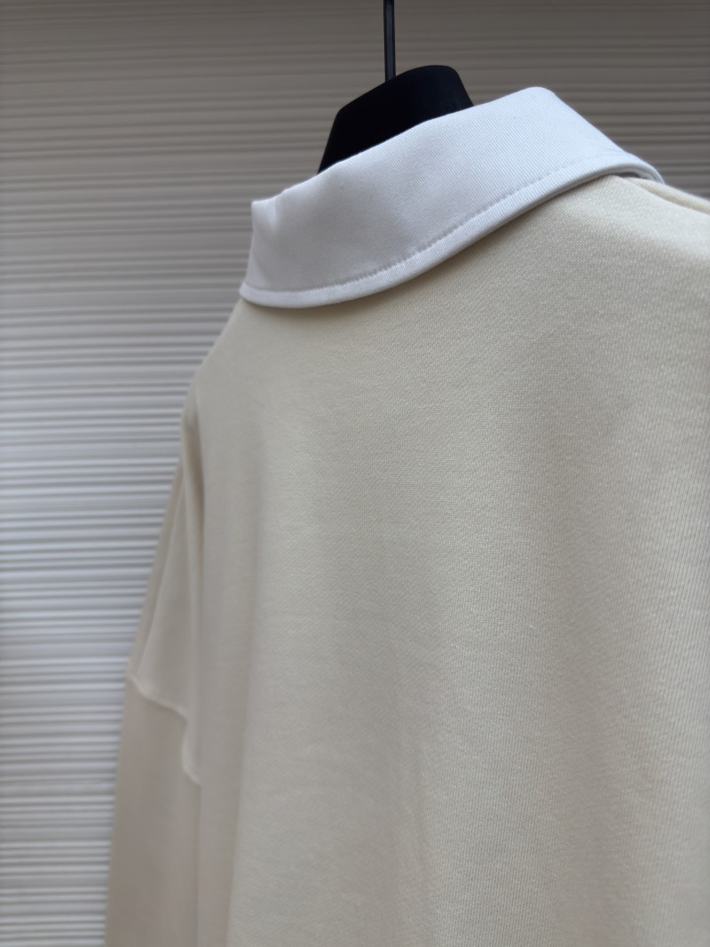 LV Half-Zip Letter Logo Long-Sleeve Sweatshirt 8