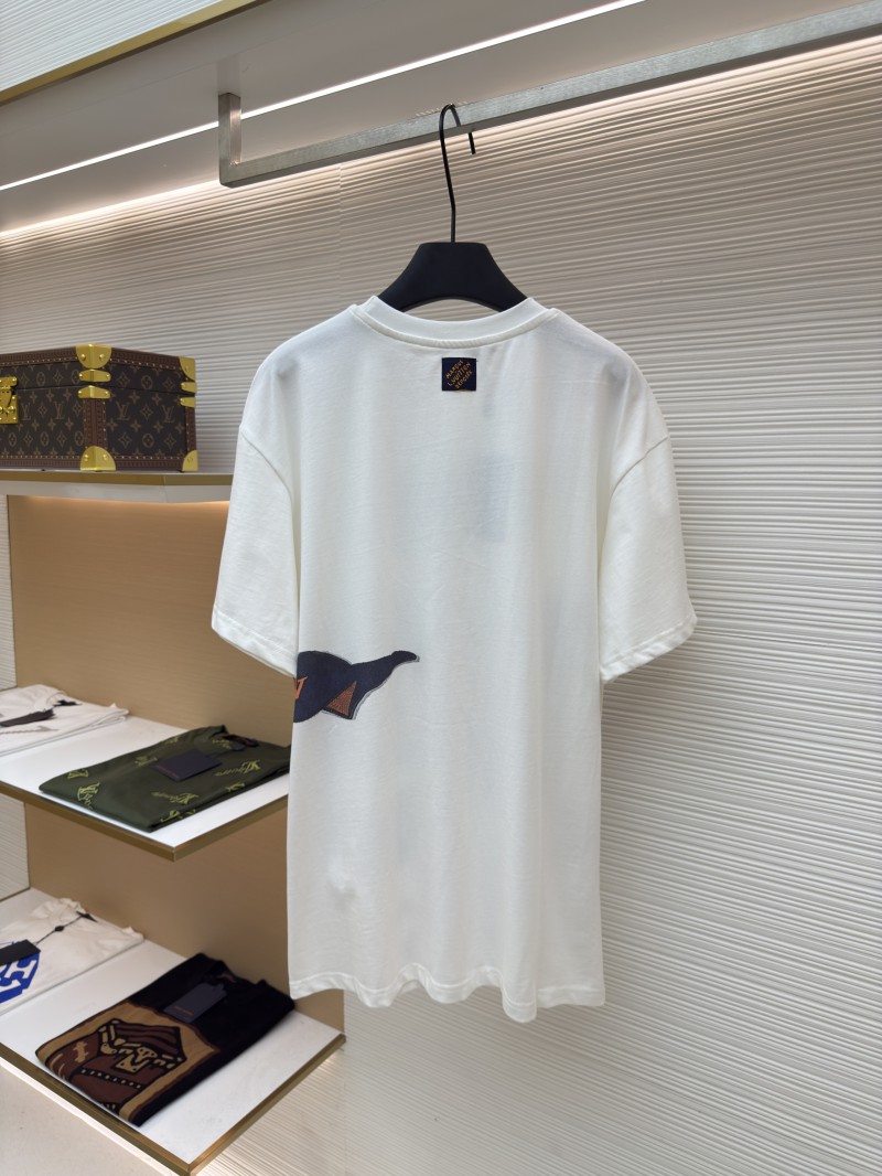 LV Letter Print Short-Sleeve T-Shirt 1