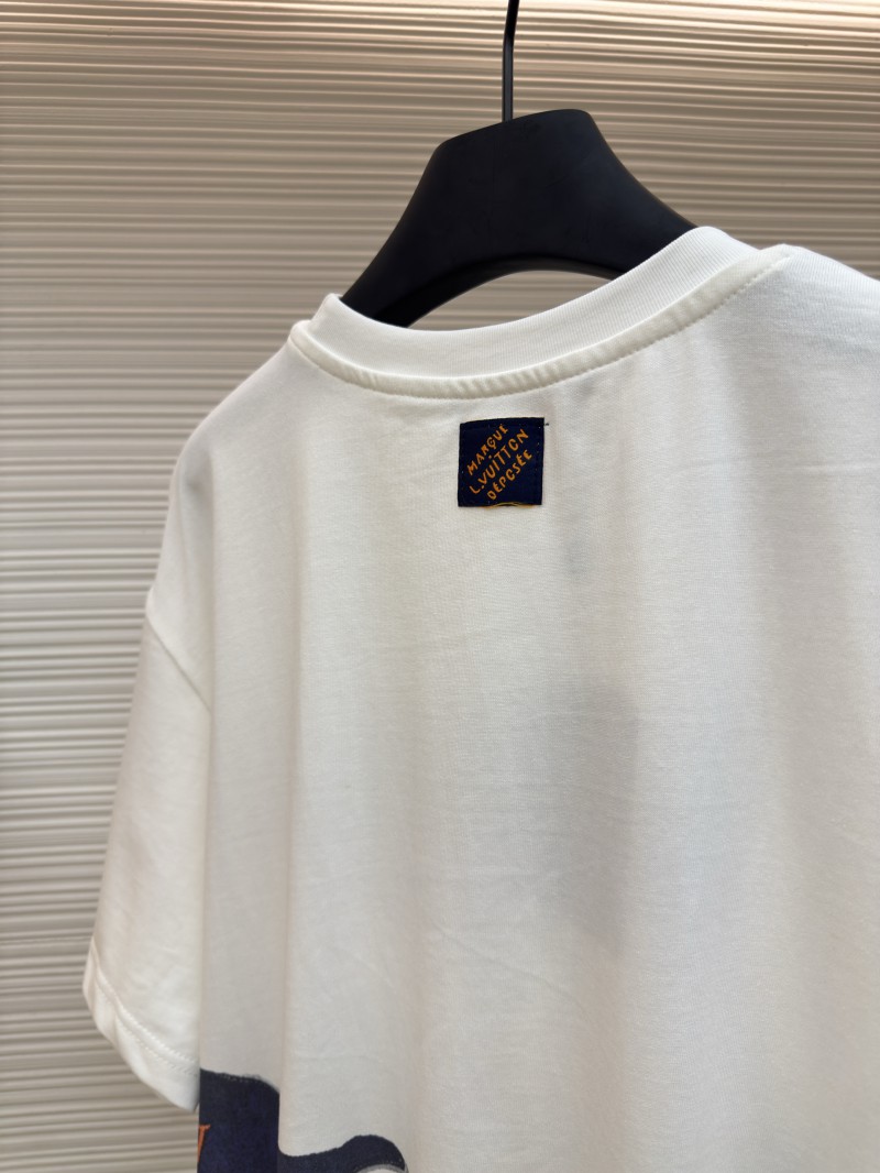 LV Letter Print Short-Sleeve T-Shirt 8