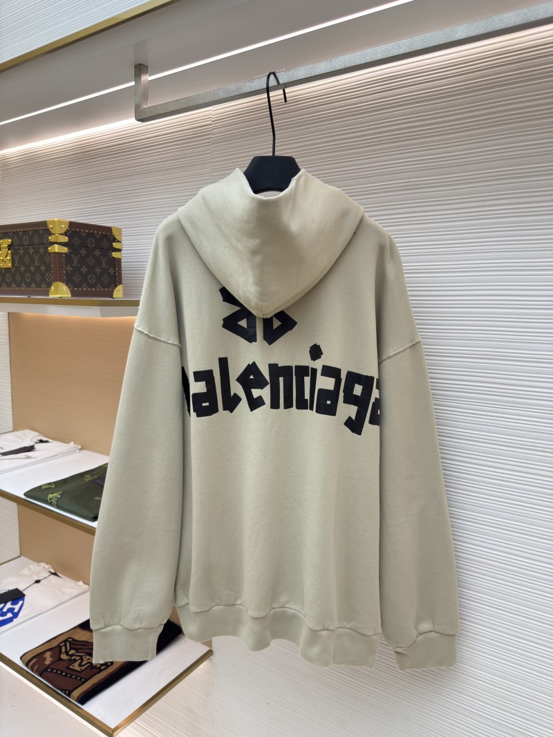 Balenciaga Tape Letter Print Hoodie 1