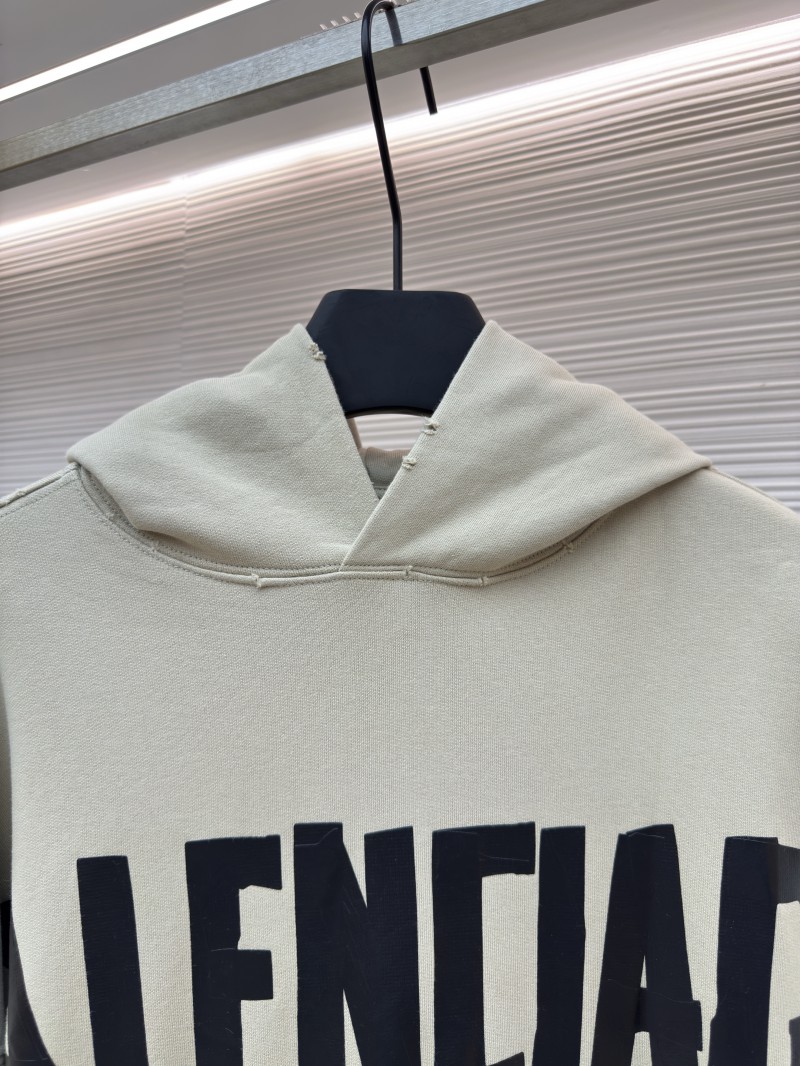 Balenciaga Tape Letter Print Hoodie 2