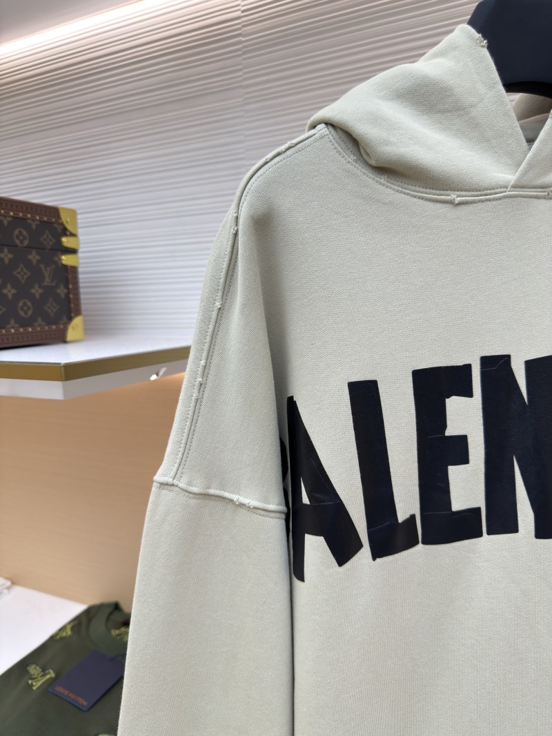 Balenciaga Tape Letter Print Hoodie 3