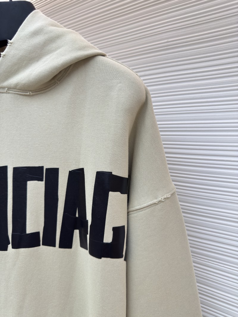 Balenciaga Tape Letter Print Hoodie 4