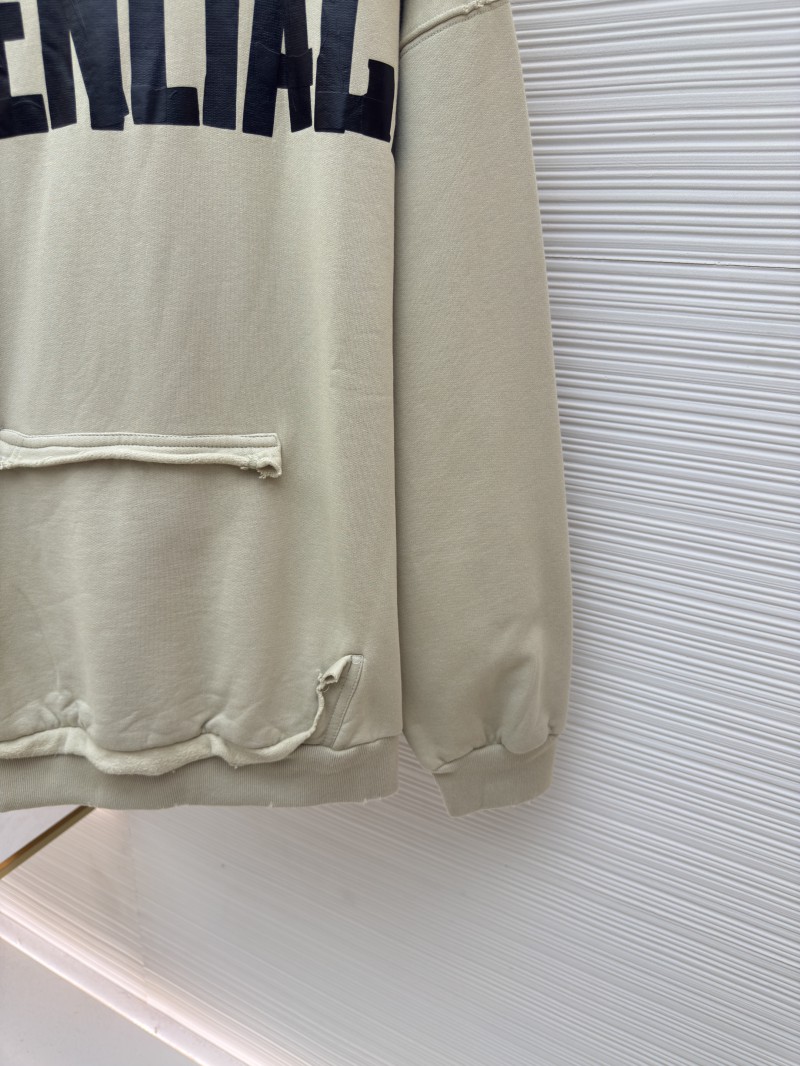 Balenciaga Tape Letter Print Hoodie 6