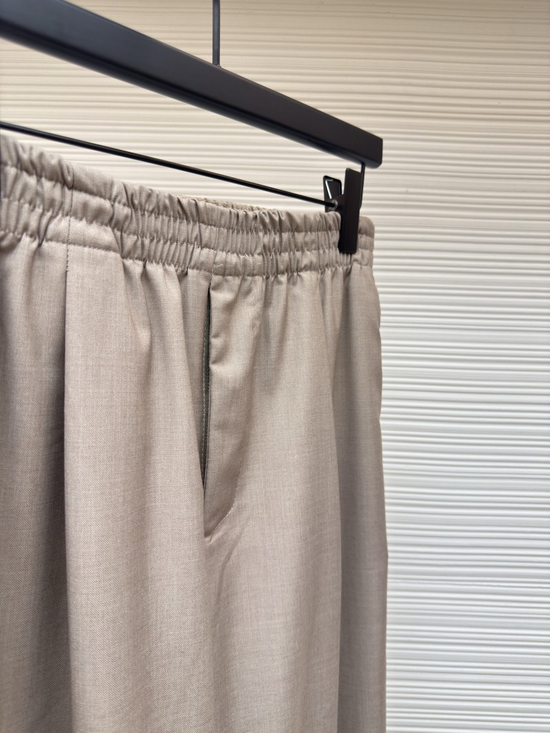 LV Khaki Wool Casual Trousers 7